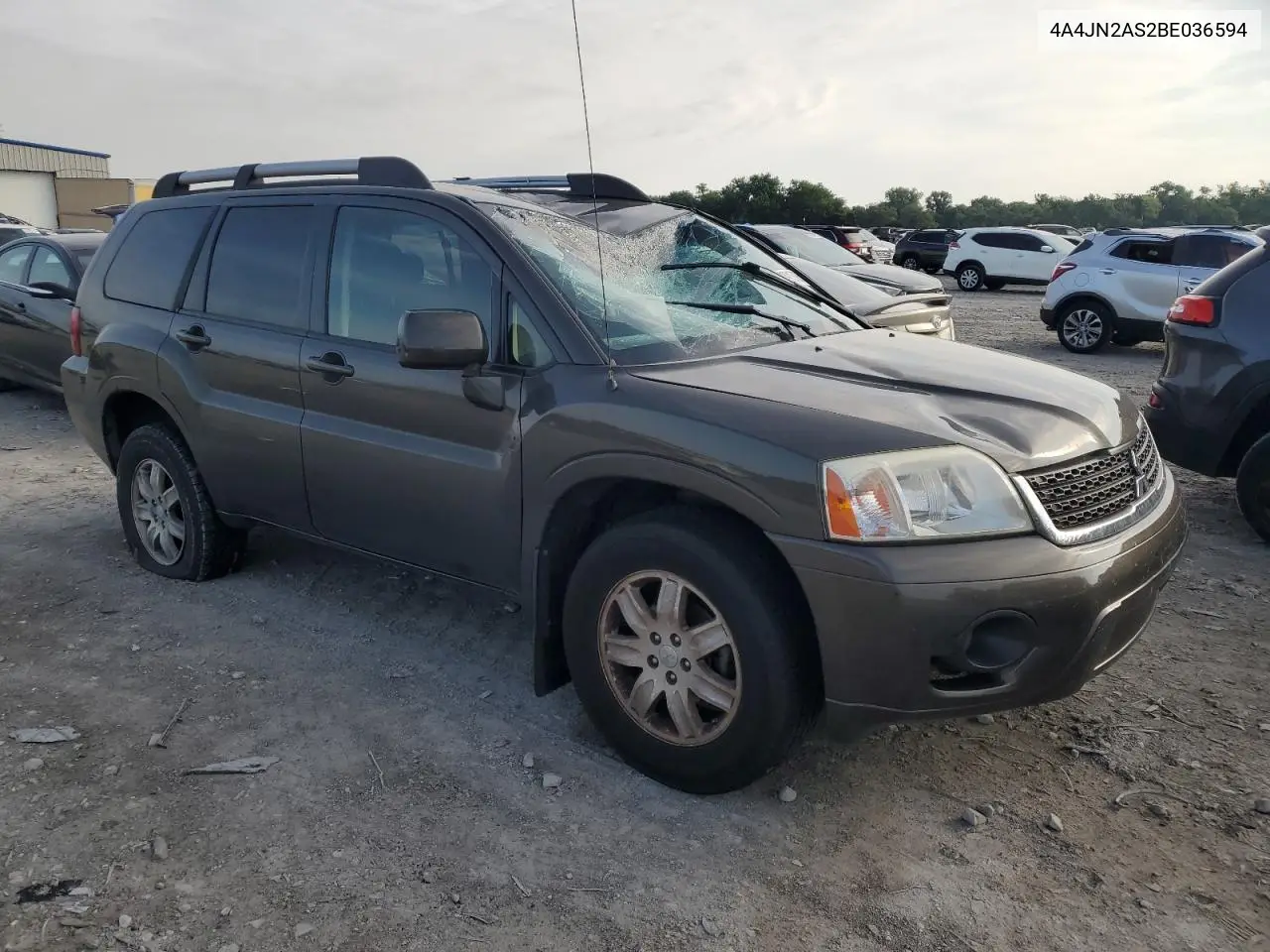 2011 Mitsubishi Endeavor Ls VIN: 4A4JN2AS2BE036594 Lot: 63915095
