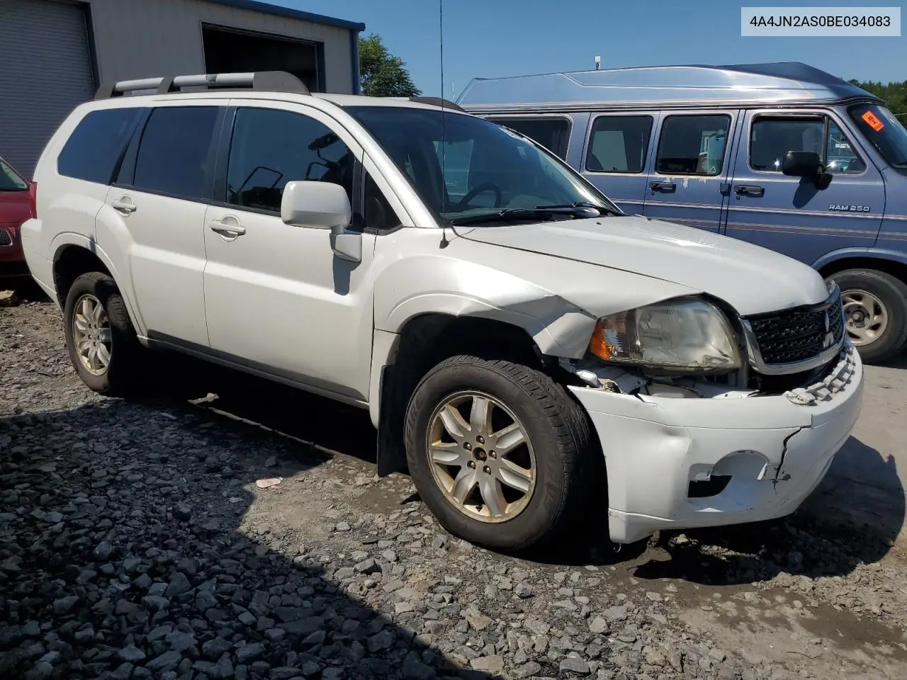 2011 Mitsubishi Endeavor Ls VIN: 4A4JN2AS0BE034083 Lot: 64018755