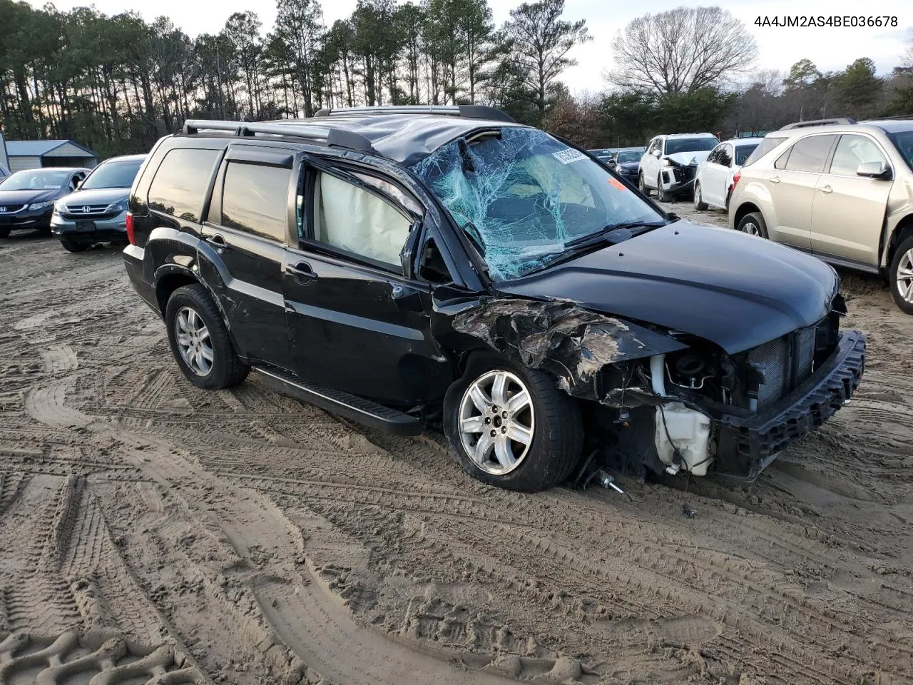 2011 Mitsubishi Endeavor Ls VIN: 4A4JM2AS4BE036678 Lot: 85382054