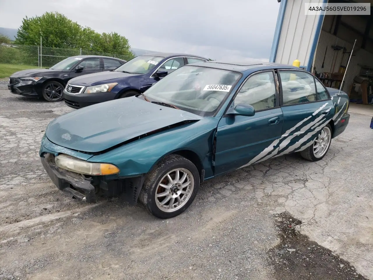 1997 Mitsubishi Galant Es VIN: 4A3AJ56G5VE019296 Lot: 56047635