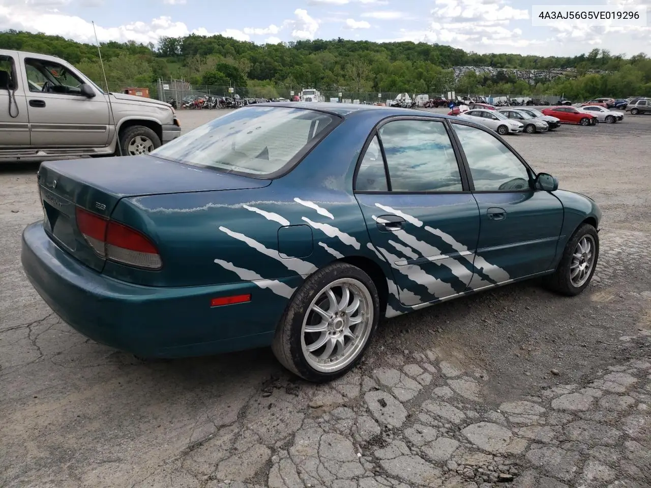 1997 Mitsubishi Galant Es VIN: 4A3AJ56G5VE019296 Lot: 56047635