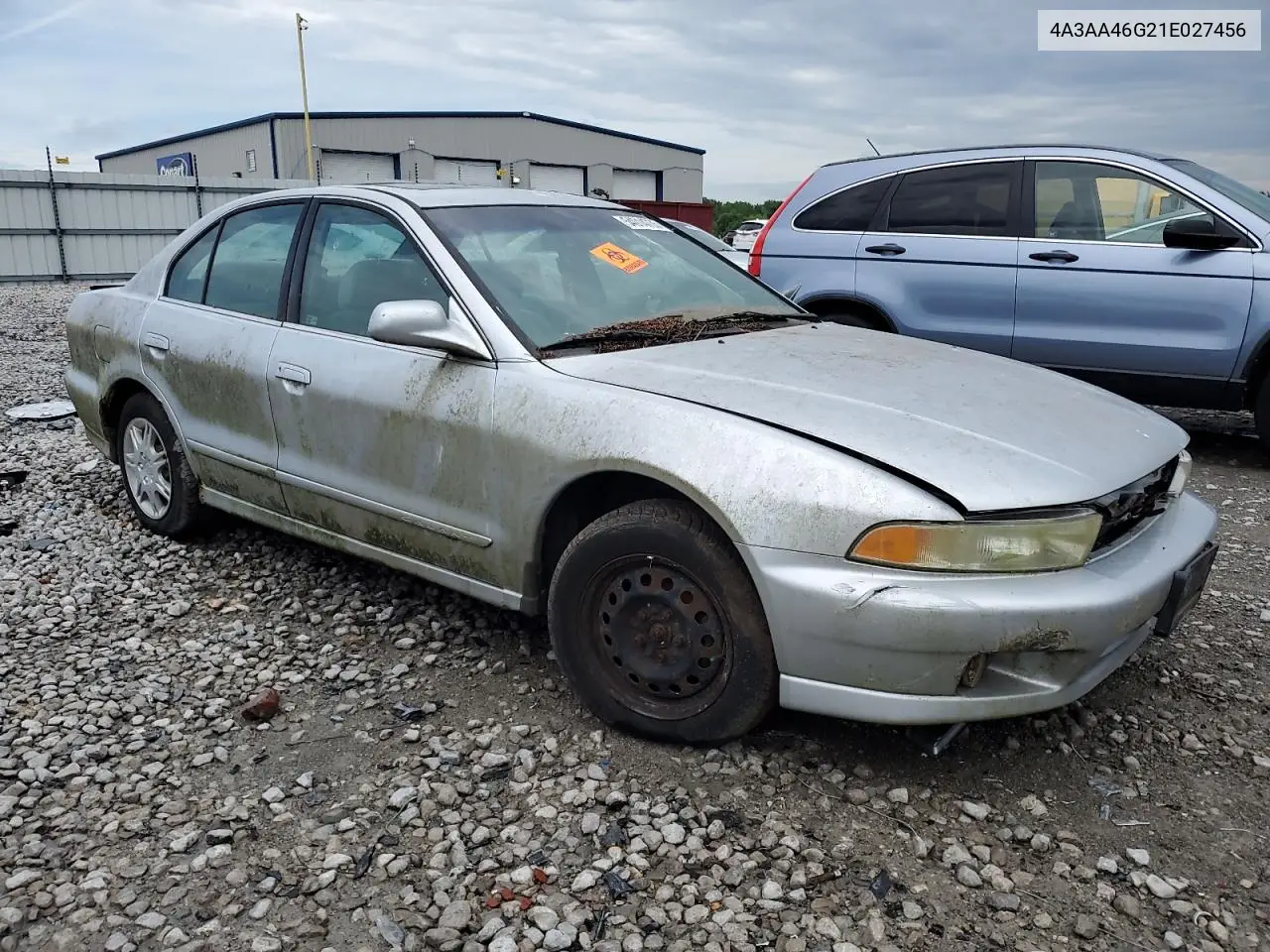 2001 Mitsubishi Galant Es VIN: 4A3AA46G21E027456 Lot: 54014735