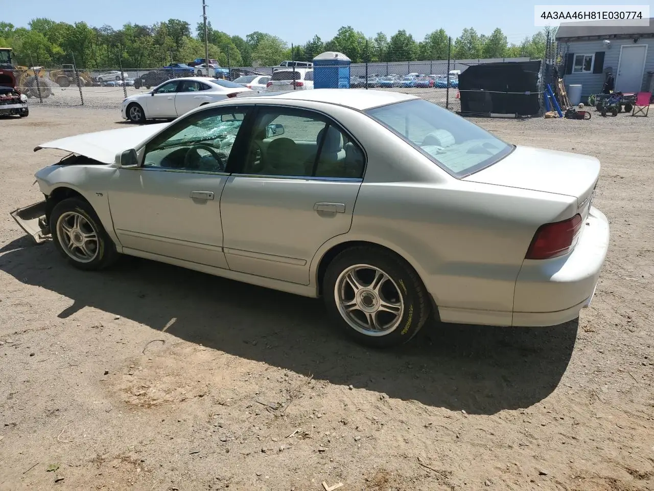 2001 Mitsubishi Galant Es VIN: 4A3AA46H81E030774 Lot: 55071245