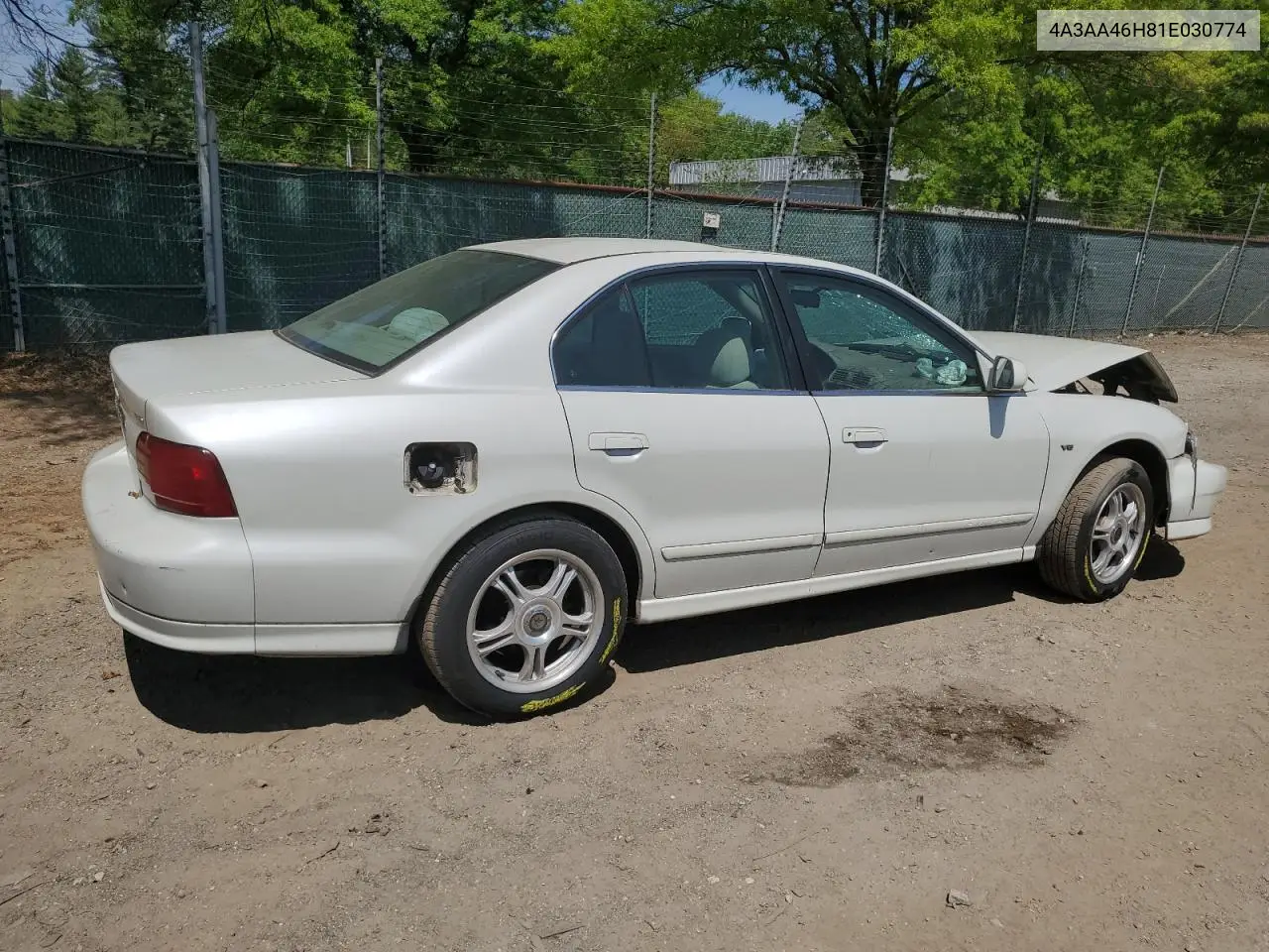 2001 Mitsubishi Galant Es VIN: 4A3AA46H81E030774 Lot: 55071245