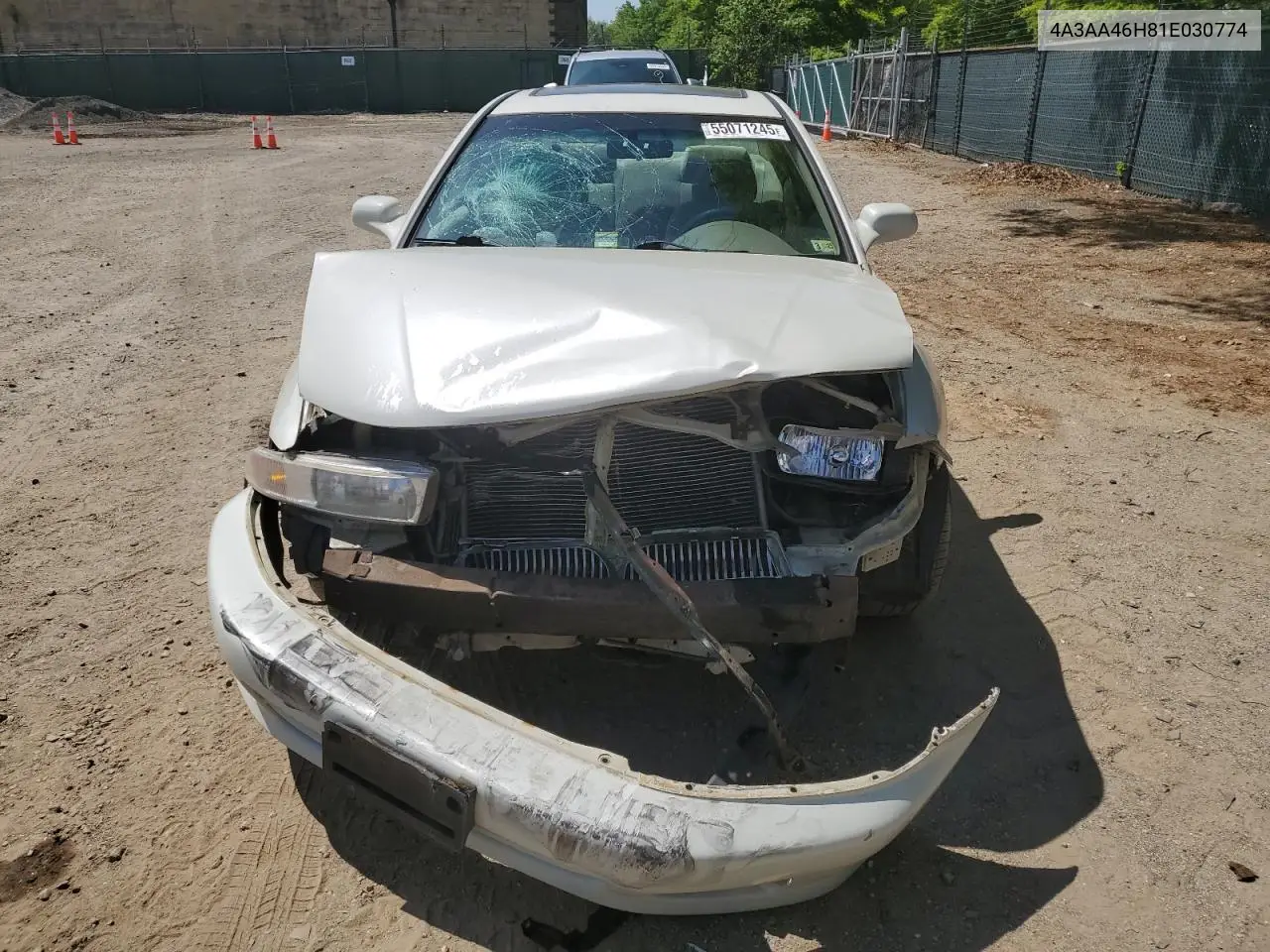 2001 Mitsubishi Galant Es VIN: 4A3AA46H81E030774 Lot: 55071245