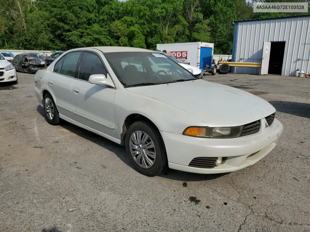 2002 Mitsubishi Galant Es VIN: 4A3AA46G72E103528 Lot: 44526595