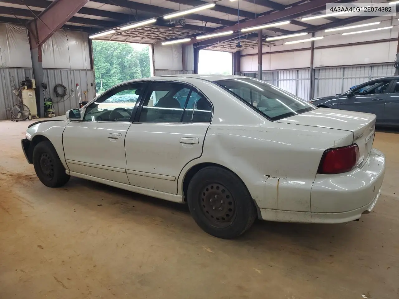 2002 Mitsubishi Galant Es VIN: 4A3AA46G12E074382 Lot: 55749215