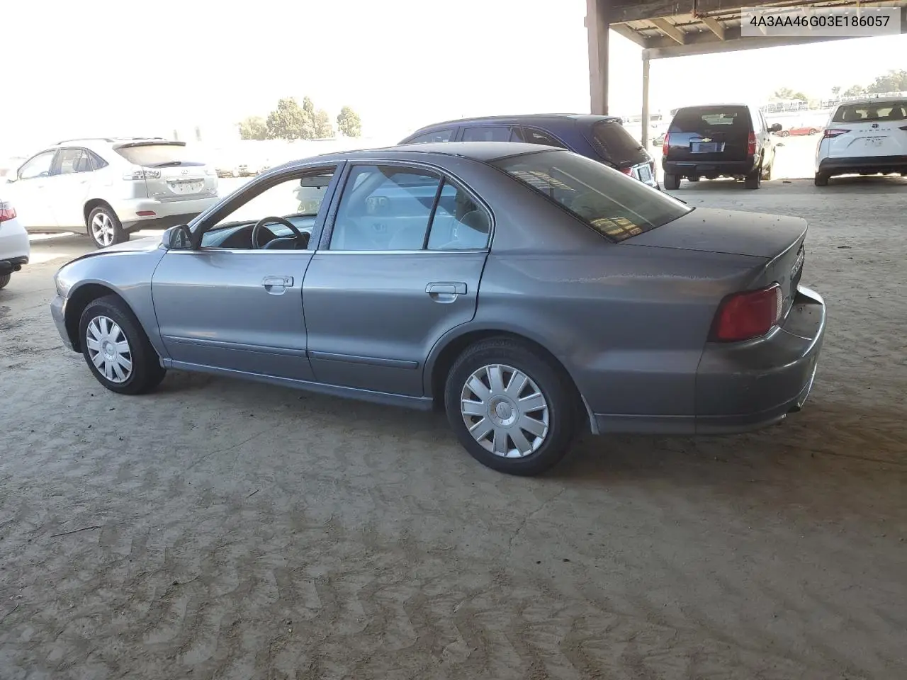 2003 Mitsubishi Galant Es VIN: 4A3AA46G03E186057 Lot: 47869345