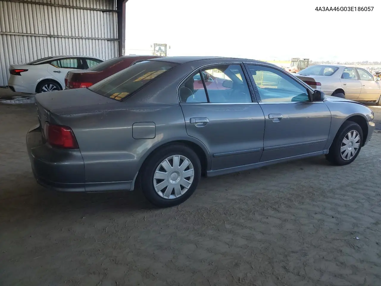 2003 Mitsubishi Galant Es VIN: 4A3AA46G03E186057 Lot: 47869345