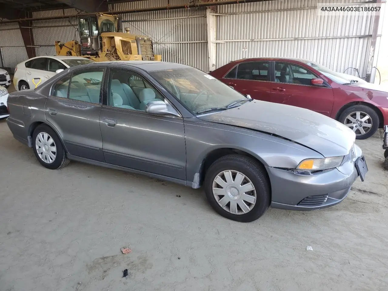 2003 Mitsubishi Galant Es VIN: 4A3AA46G03E186057 Lot: 47869345