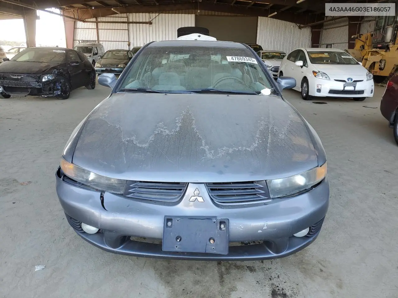 2003 Mitsubishi Galant Es VIN: 4A3AA46G03E186057 Lot: 47869345