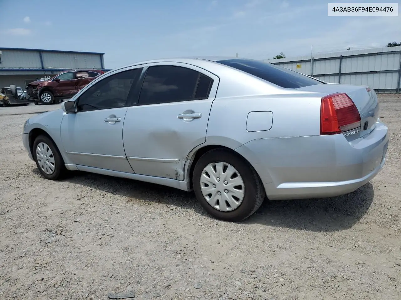 2004 Mitsubishi Galant Es Medium VIN: 4A3AB36F94E094476 Lot: 55067955
