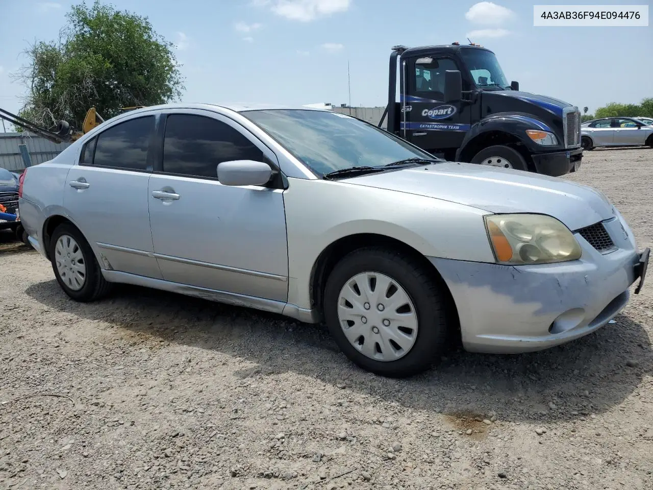 2004 Mitsubishi Galant Es Medium VIN: 4A3AB36F94E094476 Lot: 55067955