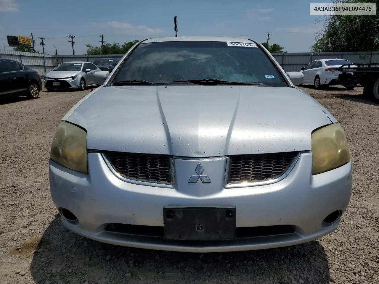 2004 Mitsubishi Galant Es Medium VIN: 4A3AB36F94E094476 Lot: 55067955