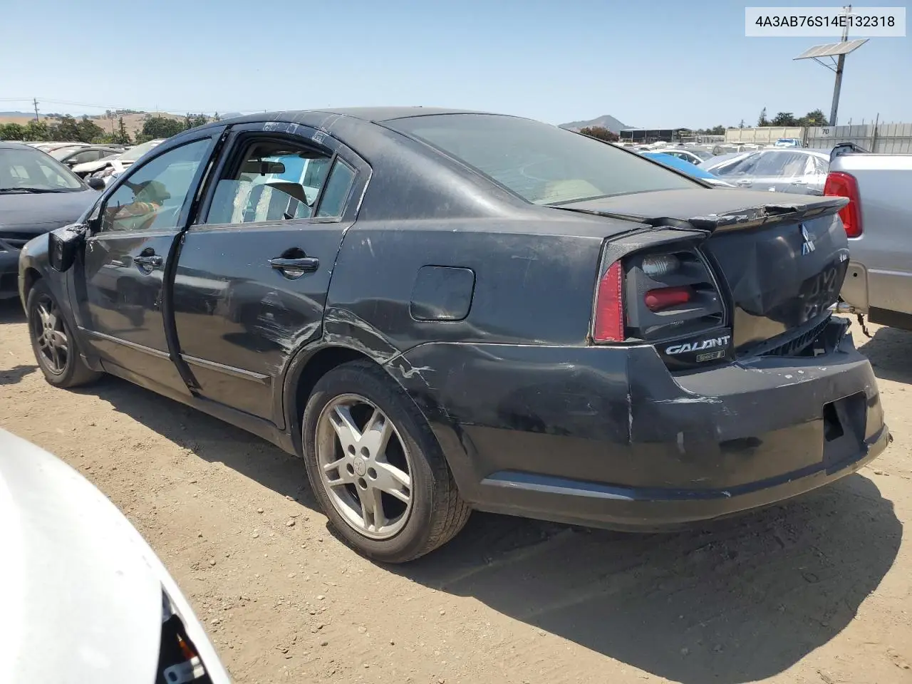 2004 Mitsubishi Galant Gts VIN: 4A3AB76S14E132318 Lot: 59188025
