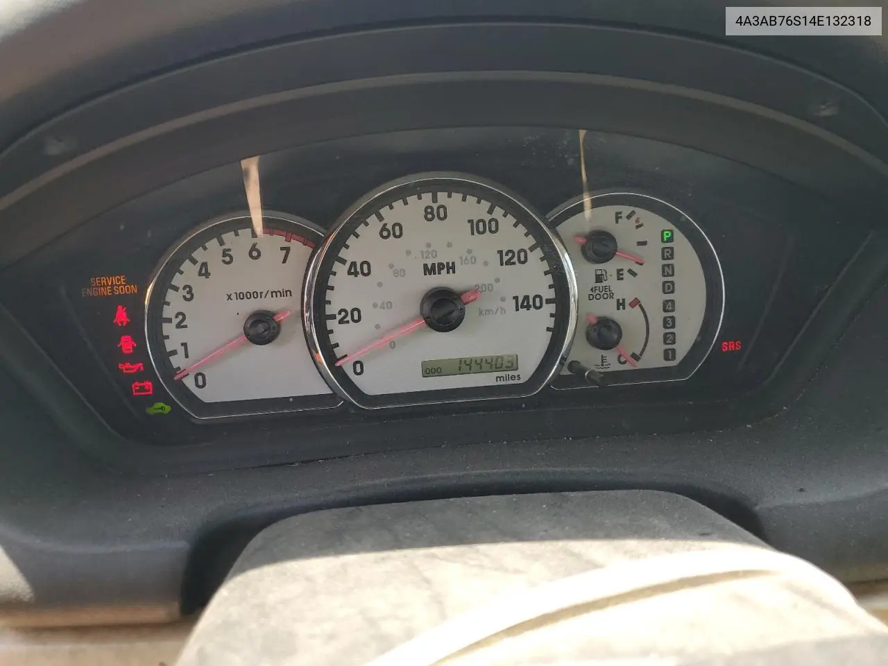 2004 Mitsubishi Galant Gts VIN: 4A3AB76S14E132318 Lot: 59188025