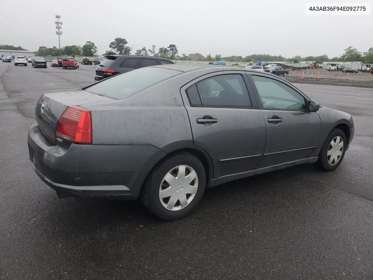 2004 Mitsubishi Galant Es Medium VIN: 4A3AB36F94E092775 Lot: 60190335