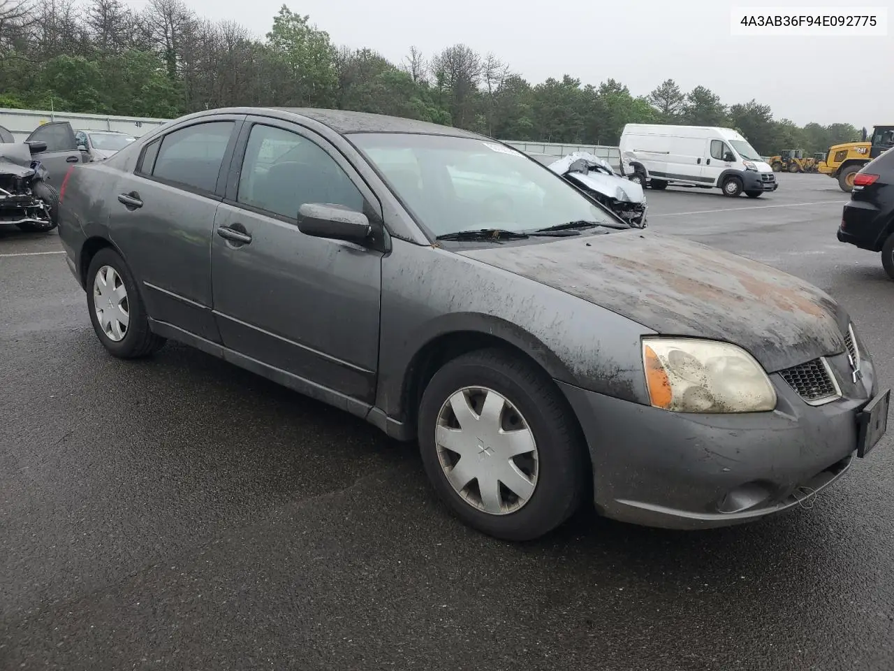 2004 Mitsubishi Galant Es Medium VIN: 4A3AB36F94E092775 Lot: 60190335