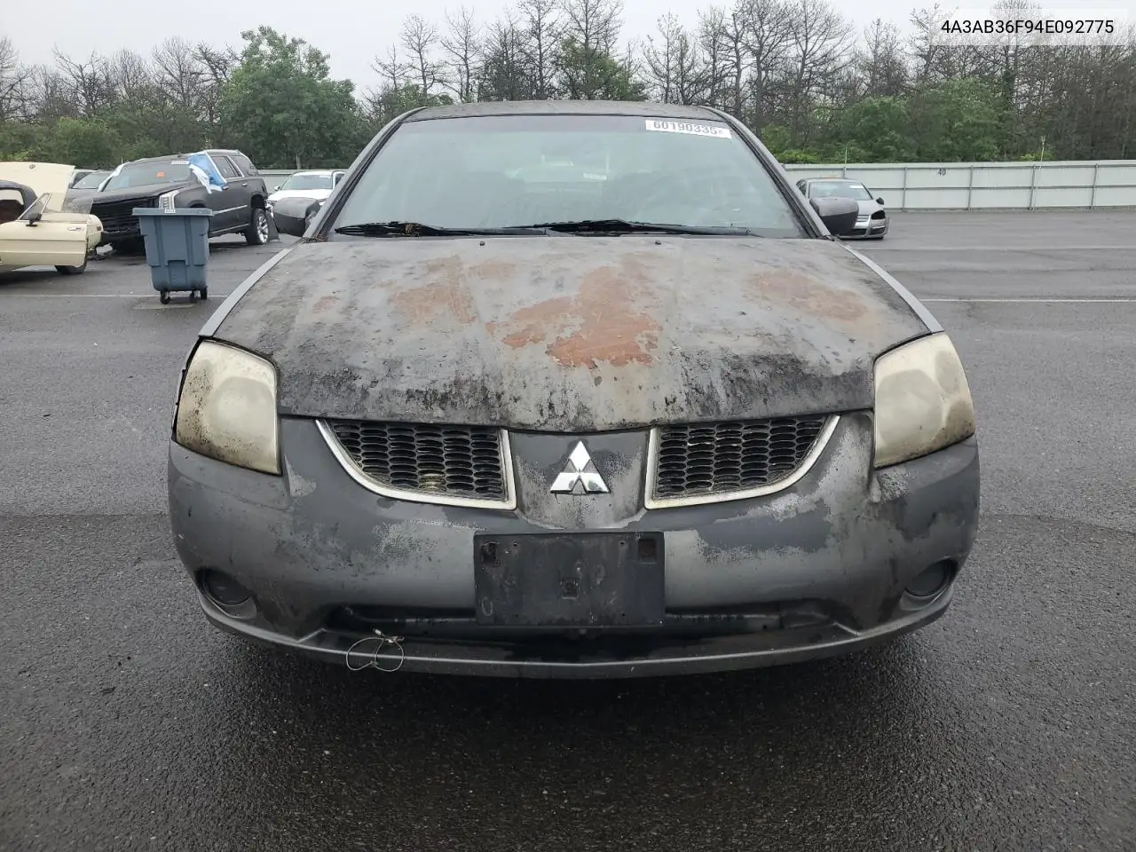 2004 Mitsubishi Galant Es Medium VIN: 4A3AB36F94E092775 Lot: 60190335