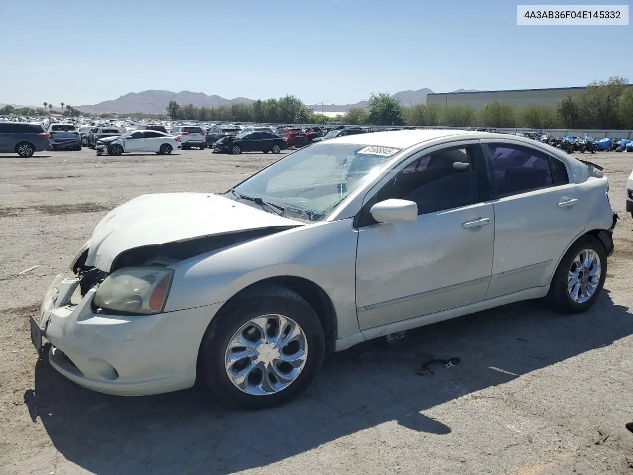 2004 Mitsubishi Galant Es Medium VIN: 4A3AB36F04E145332 Lot: 61988845