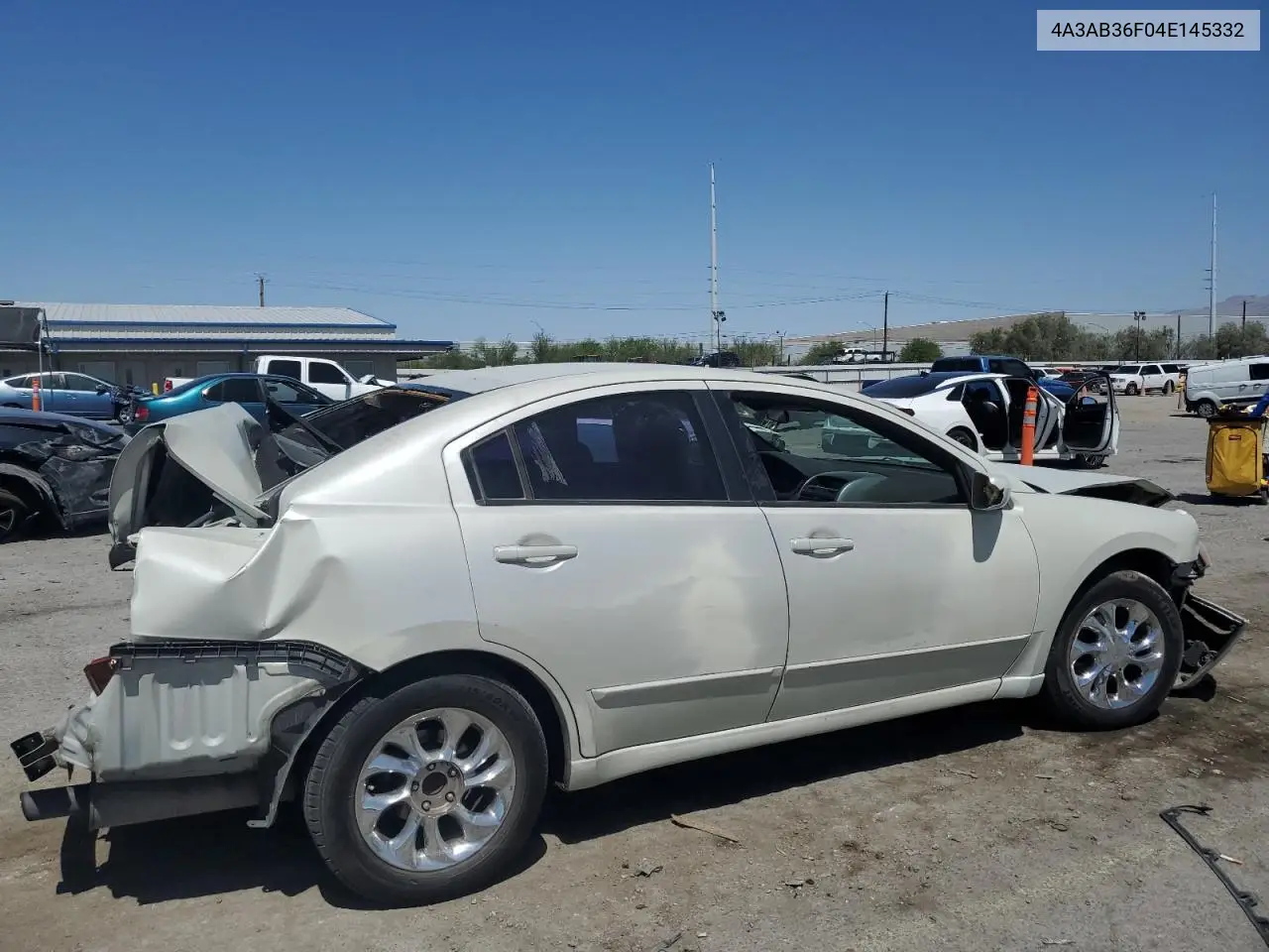 2004 Mitsubishi Galant Es Medium VIN: 4A3AB36F04E145332 Lot: 61988845
