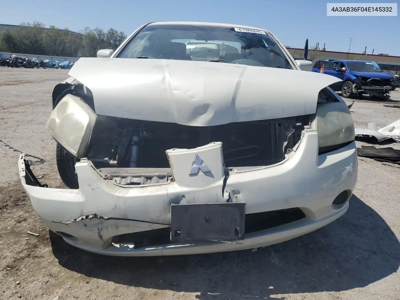2004 Mitsubishi Galant Es Medium VIN: 4A3AB36F04E145332 Lot: 61988845