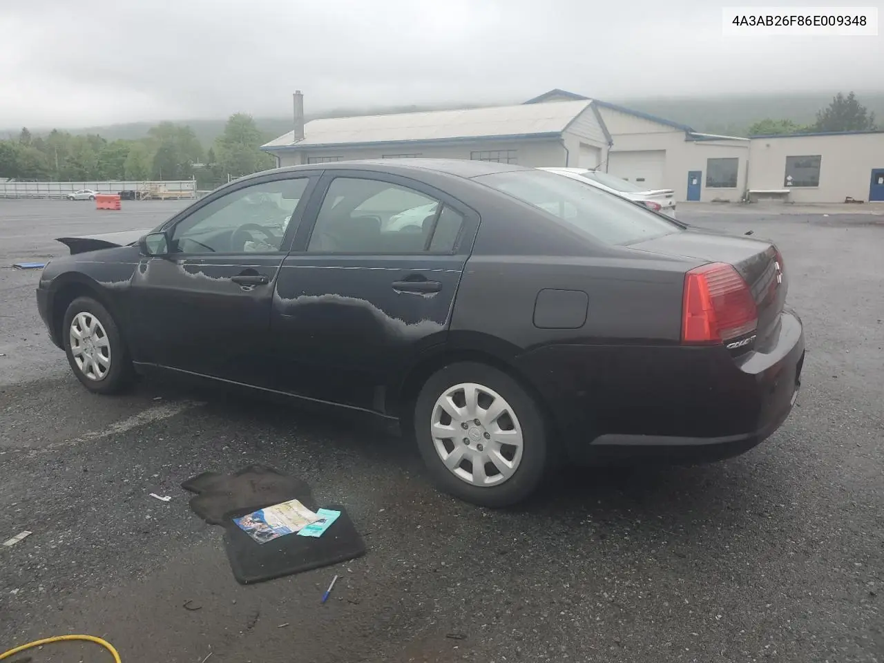 2006 Mitsubishi Galant De VIN: 4A3AB26F86E009348 Lot: 55768105