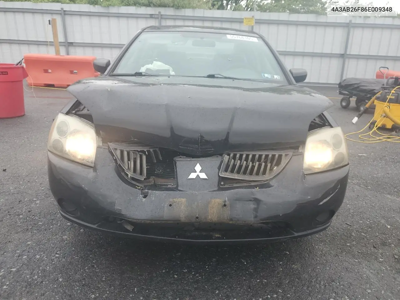 2006 Mitsubishi Galant De VIN: 4A3AB26F86E009348 Lot: 55768105