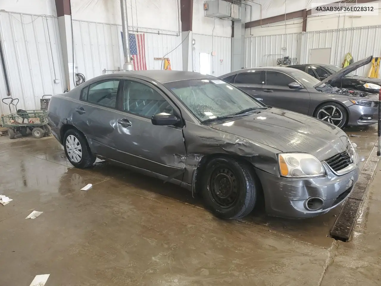 2006 Mitsubishi Galant Es Medium VIN: 4A3AB36F36E028312 Lot: 59369075