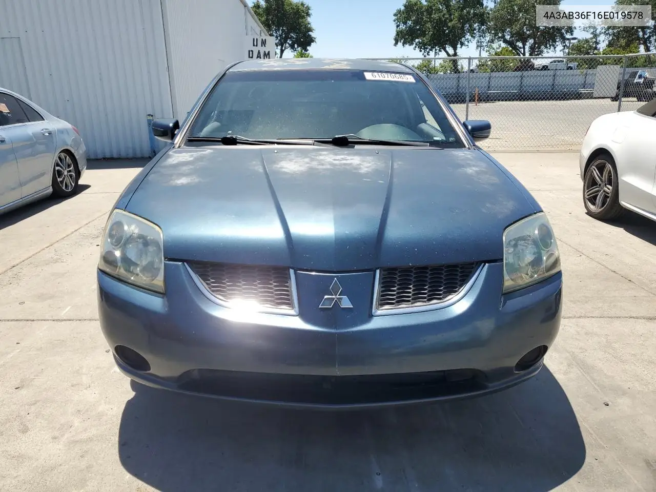2006 Mitsubishi Galant Es Medium VIN: 4A3AB36F16E019578 Lot: 61070685