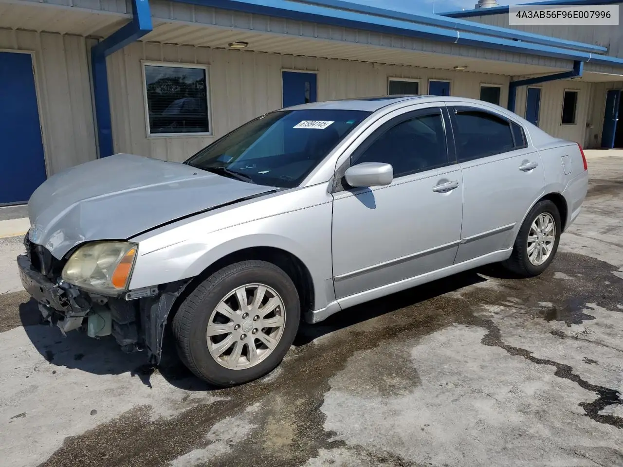 2006 Mitsubishi Galant Es Premium VIN: 4A3AB56F96E007996 Lot: 61994145