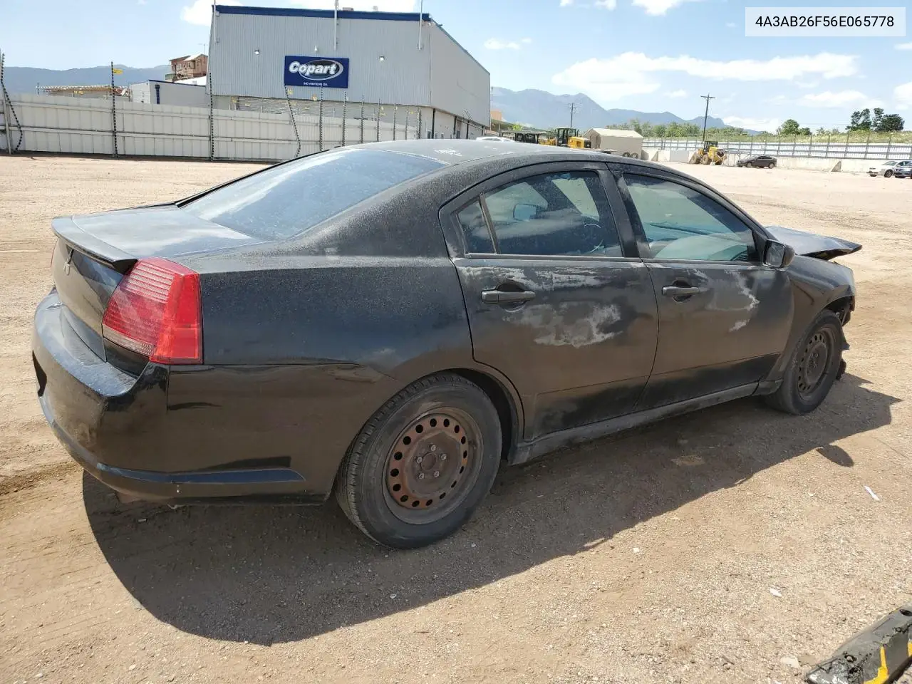 2006 Mitsubishi Galant De VIN: 4A3AB26F56E065778 Lot: 62166075