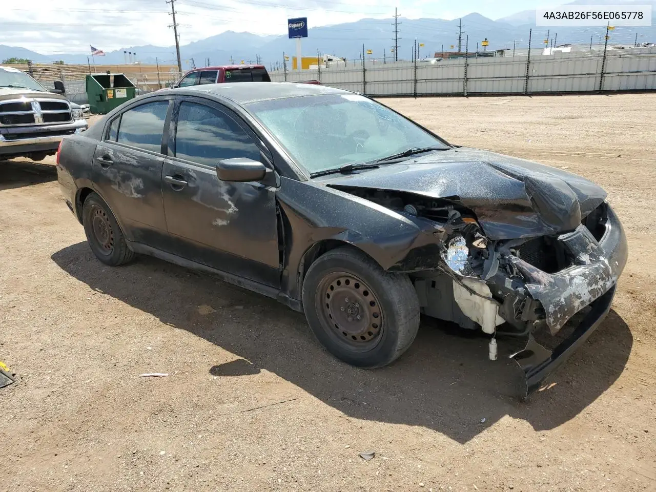 2006 Mitsubishi Galant De VIN: 4A3AB26F56E065778 Lot: 62166075