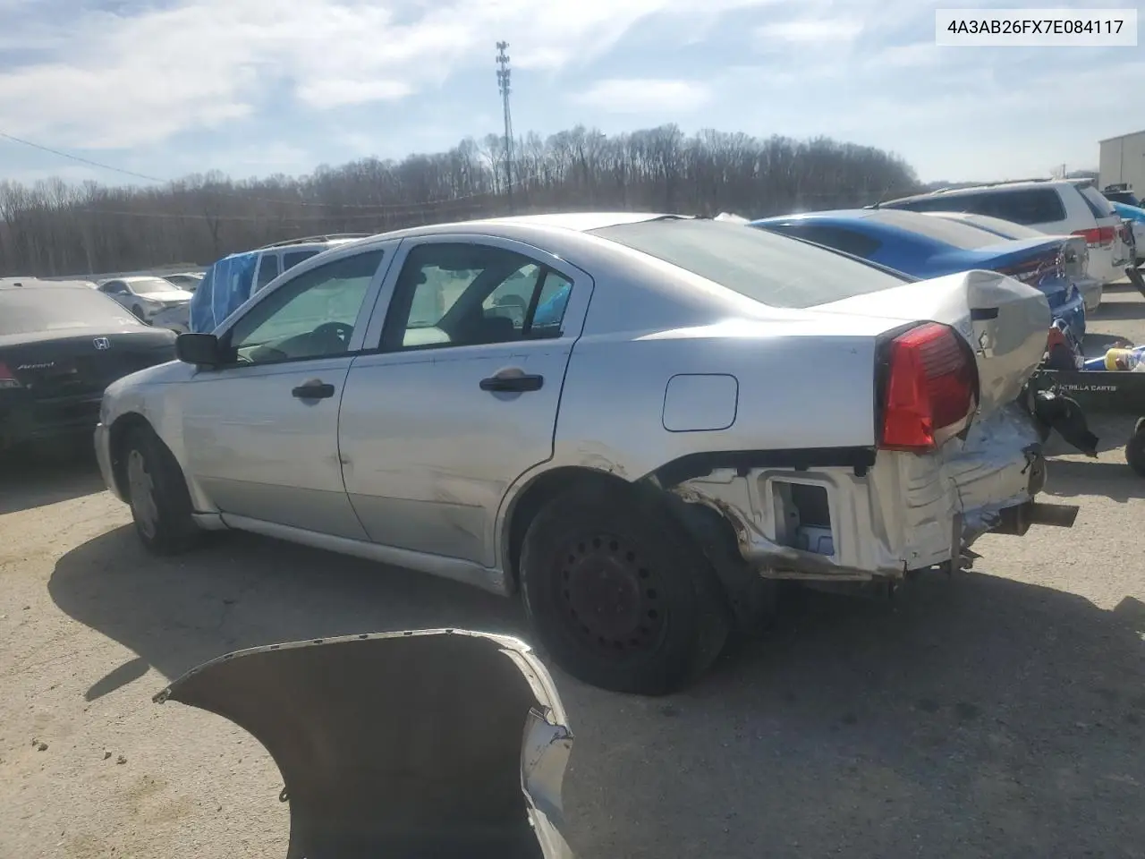 2007 Mitsubishi Galant De VIN: 4A3AB26FX7E084117 Lot: 48467475