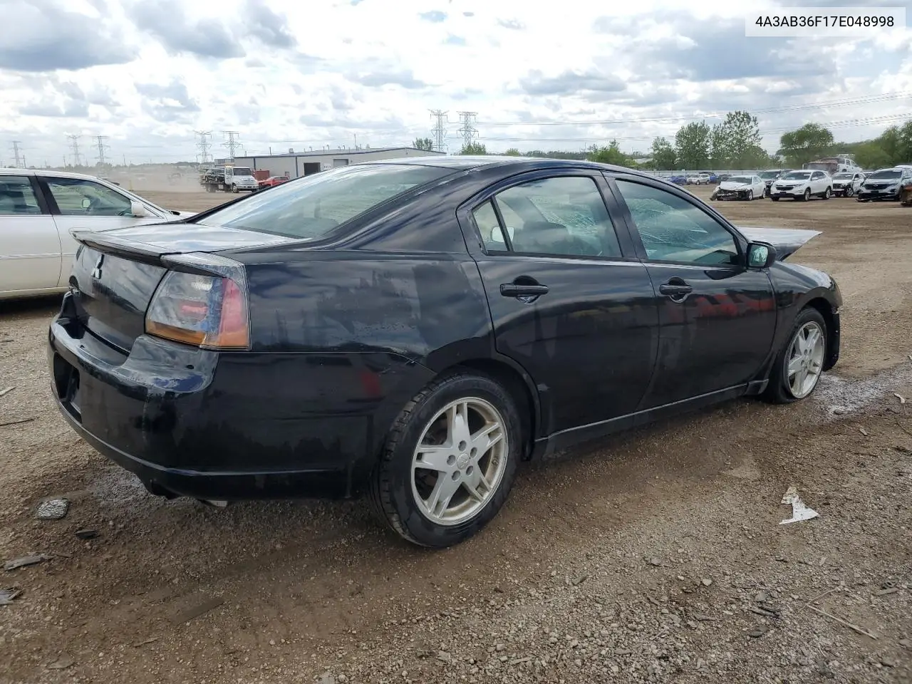 2007 Mitsubishi Galant Es VIN: 4A3AB36F17E048998 Lot: 58843965