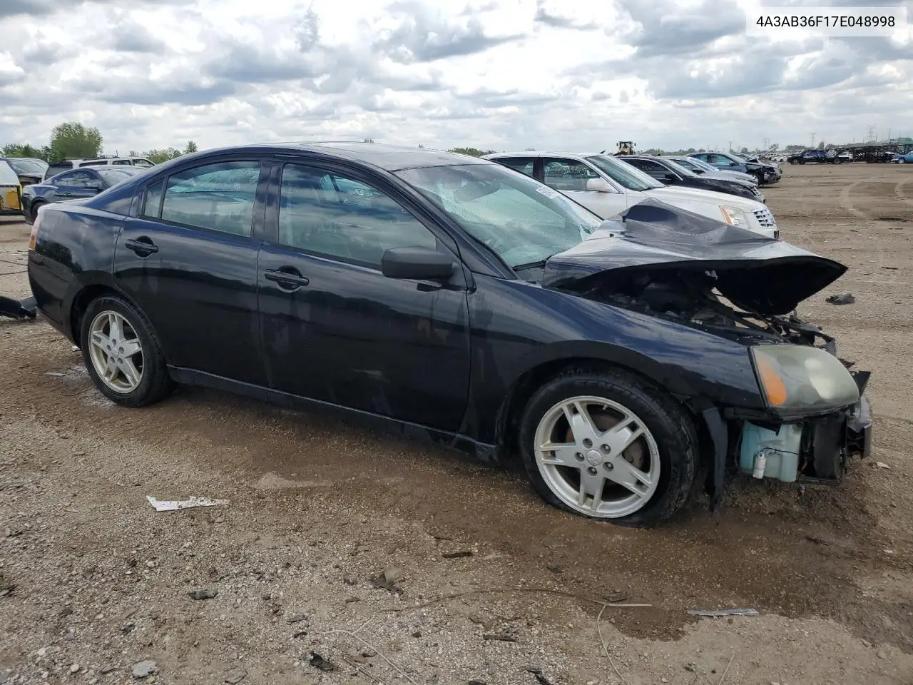 2007 Mitsubishi Galant Es VIN: 4A3AB36F17E048998 Lot: 58843965