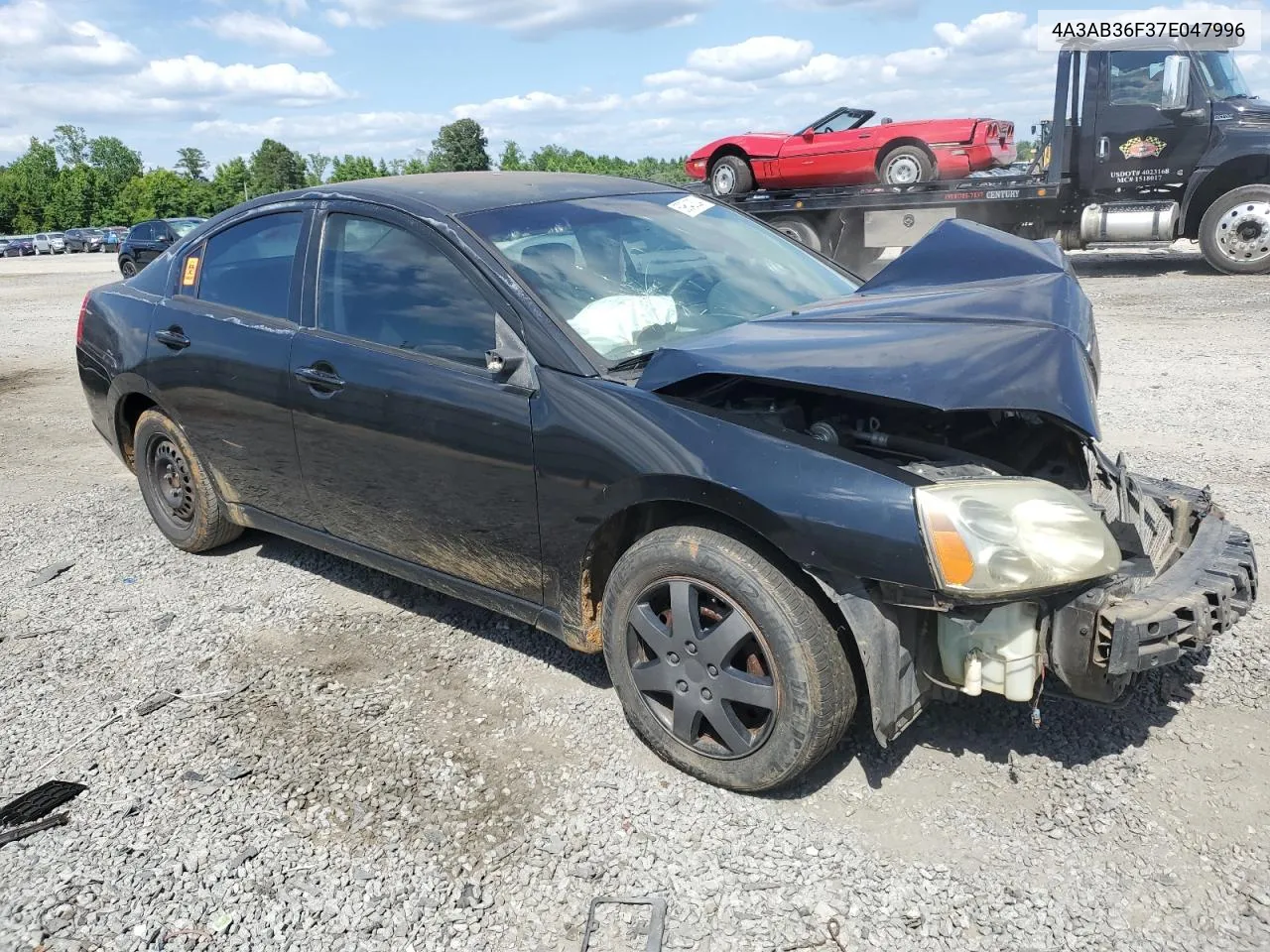 2007 Mitsubishi Galant Es VIN: 4A3AB36F37E047996 Lot: 59643824