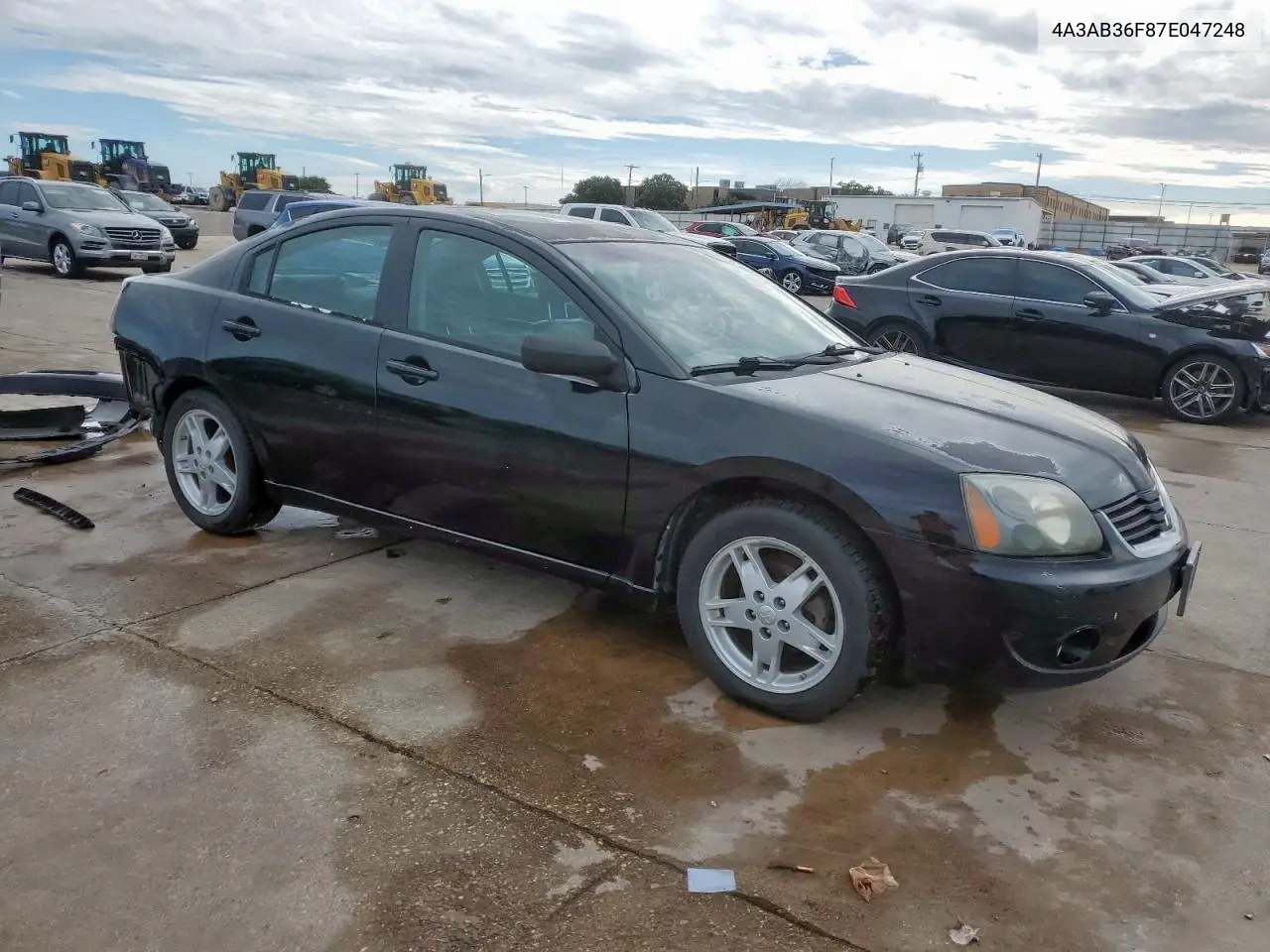 2007 Mitsubishi Galant Es VIN: 4A3AB36F87E047248 Lot: 59893275