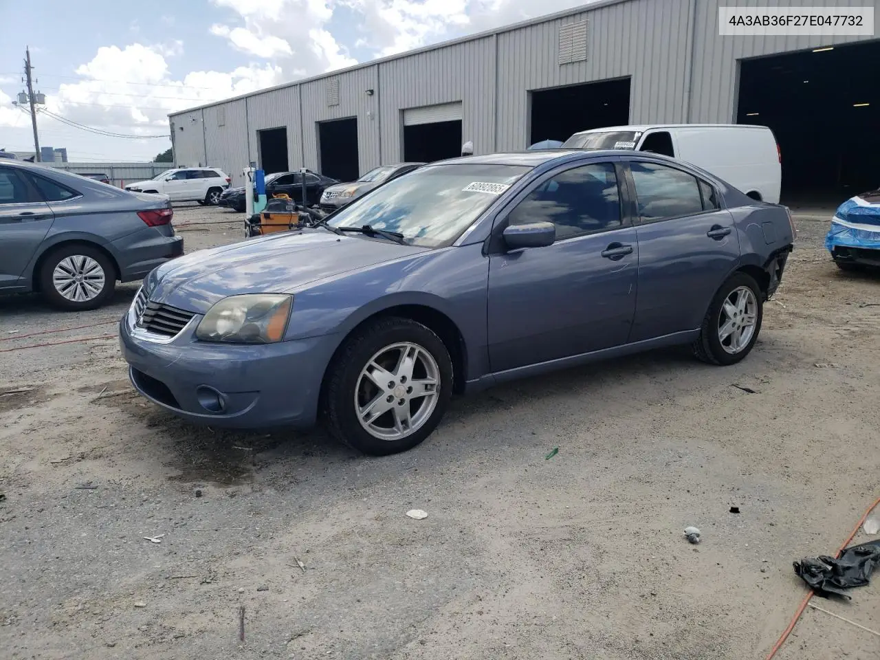 2007 Mitsubishi Galant Es VIN: 4A3AB36F27E047732 Lot: 60892865