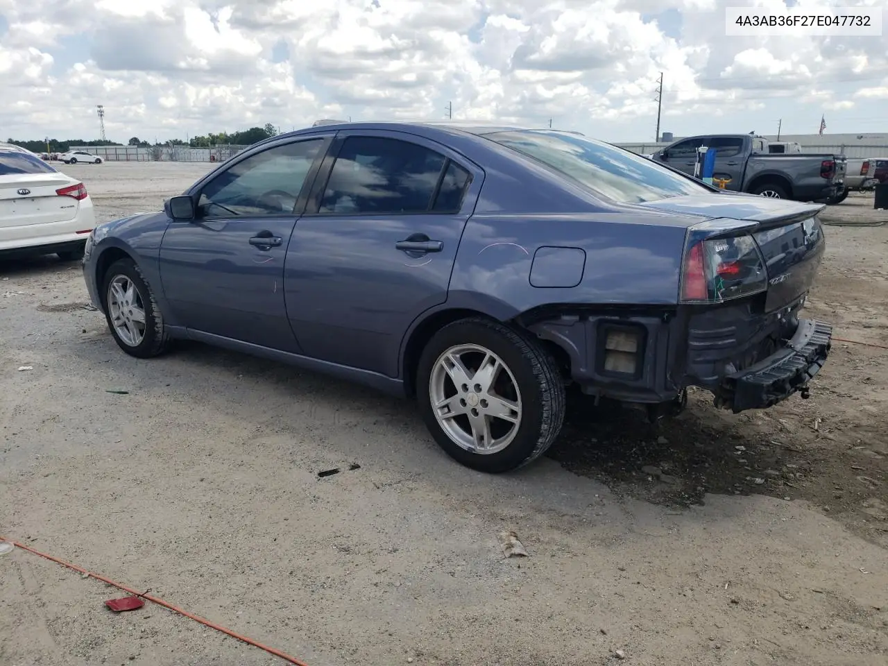2007 Mitsubishi Galant Es VIN: 4A3AB36F27E047732 Lot: 60892865