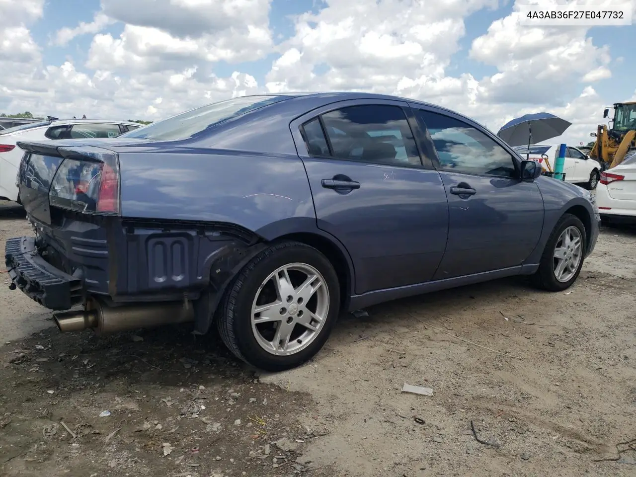 2007 Mitsubishi Galant Es VIN: 4A3AB36F27E047732 Lot: 60892865