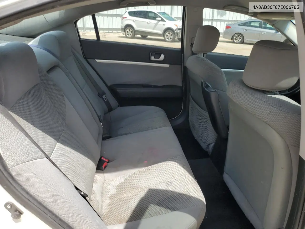 2007 Mitsubishi Galant Es VIN: 4A3AB36F87E066785 Lot: 61343885