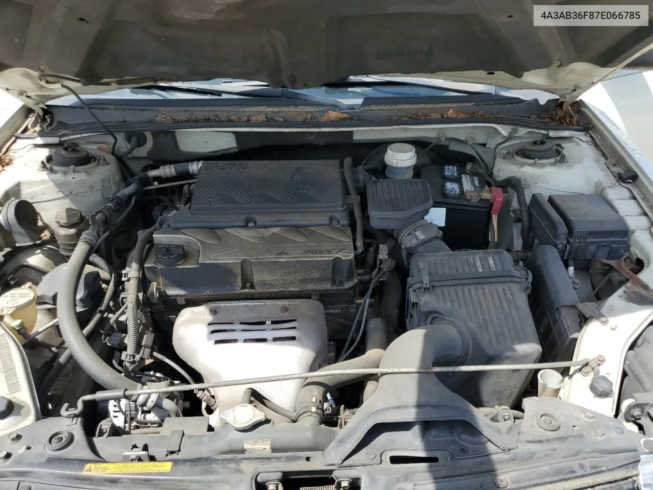 2007 Mitsubishi Galant Es VIN: 4A3AB36F87E066785 Lot: 61343885