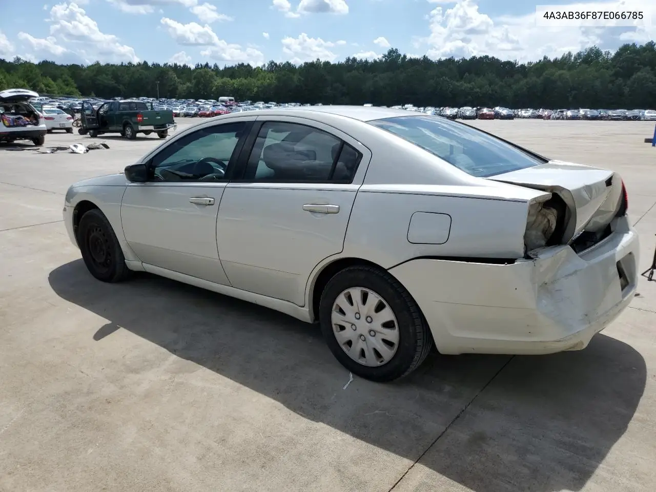 2007 Mitsubishi Galant Es VIN: 4A3AB36F87E066785 Lot: 61343885