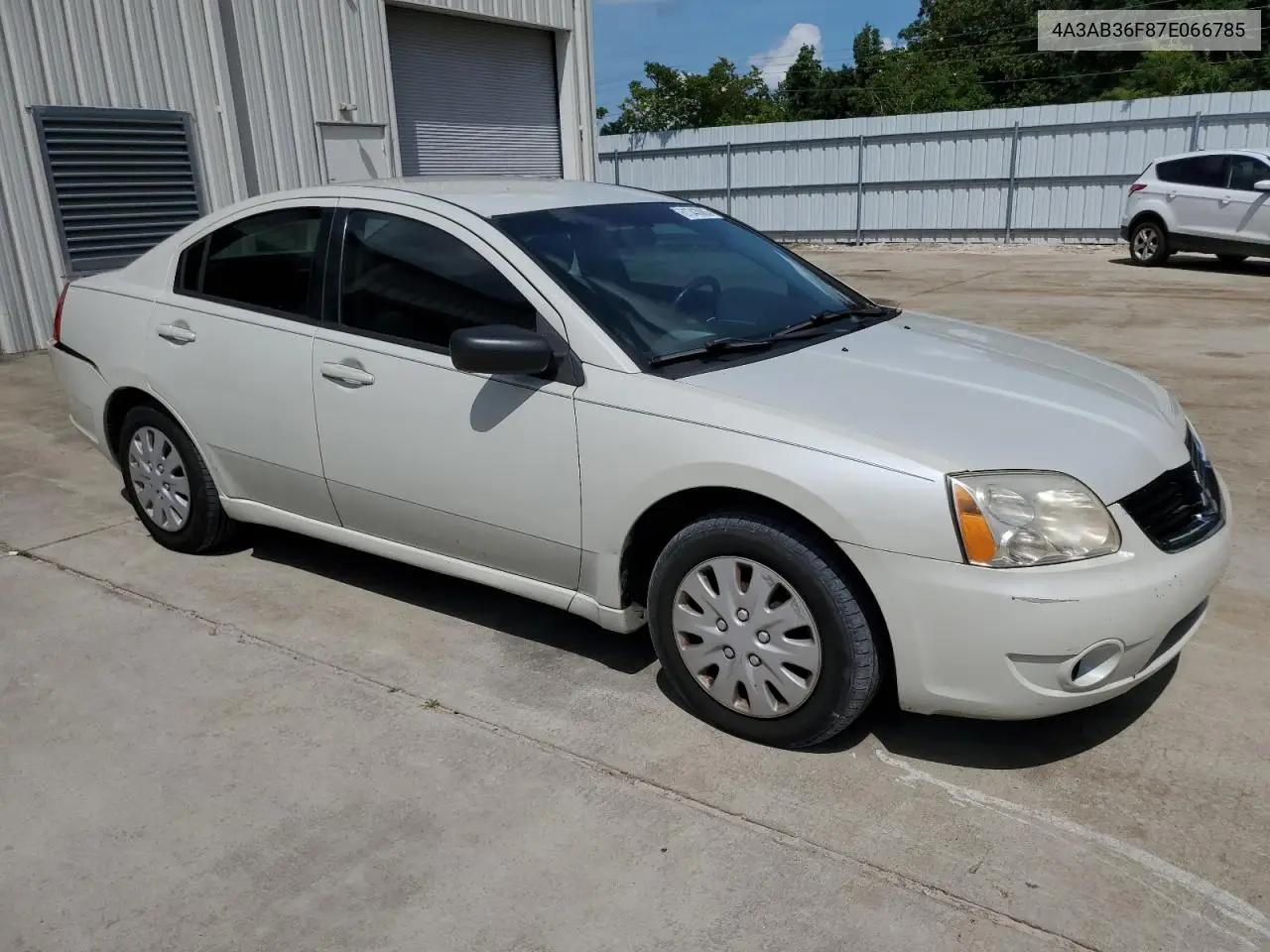 2007 Mitsubishi Galant Es VIN: 4A3AB36F87E066785 Lot: 61343885