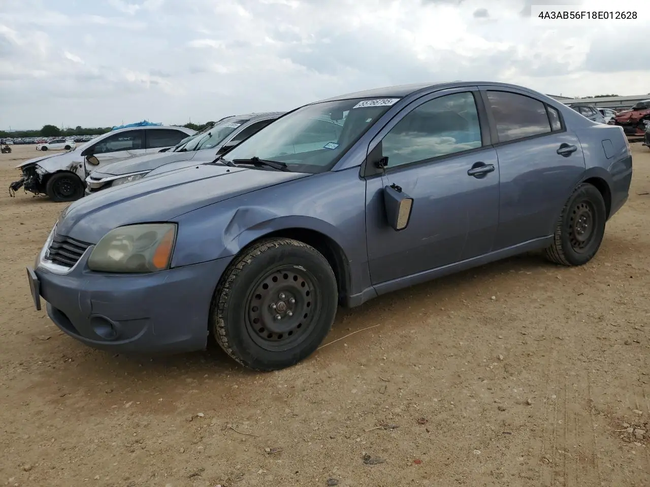2008 Mitsubishi Galant Es Premium VIN: 4A3AB56F18E012628 Lot: 55766795