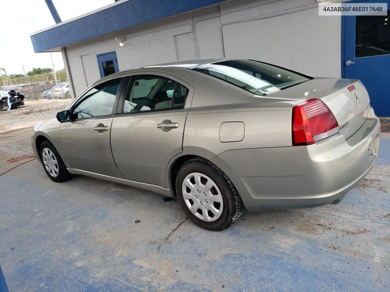 2008 Mitsubishi Galant Es VIN: 4A3AB36F48E017648 Lot: 60661295