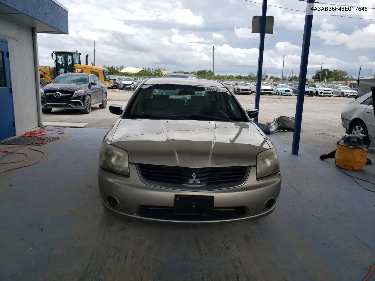 2008 Mitsubishi Galant Es VIN: 4A3AB36F48E017648 Lot: 60661295