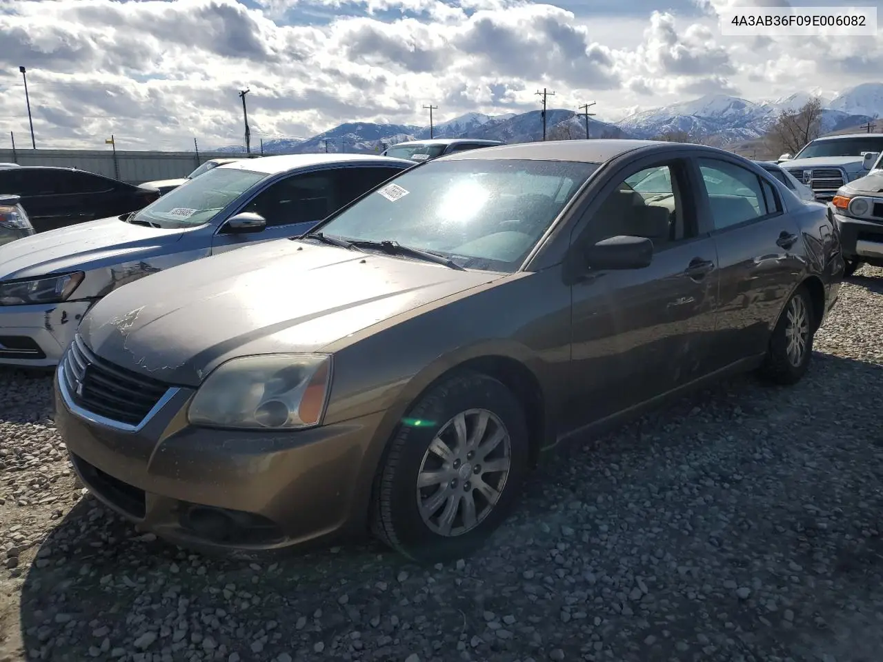 2009 Mitsubishi Galant Es VIN: 4A3AB36F09E006082 Lot: 47066095