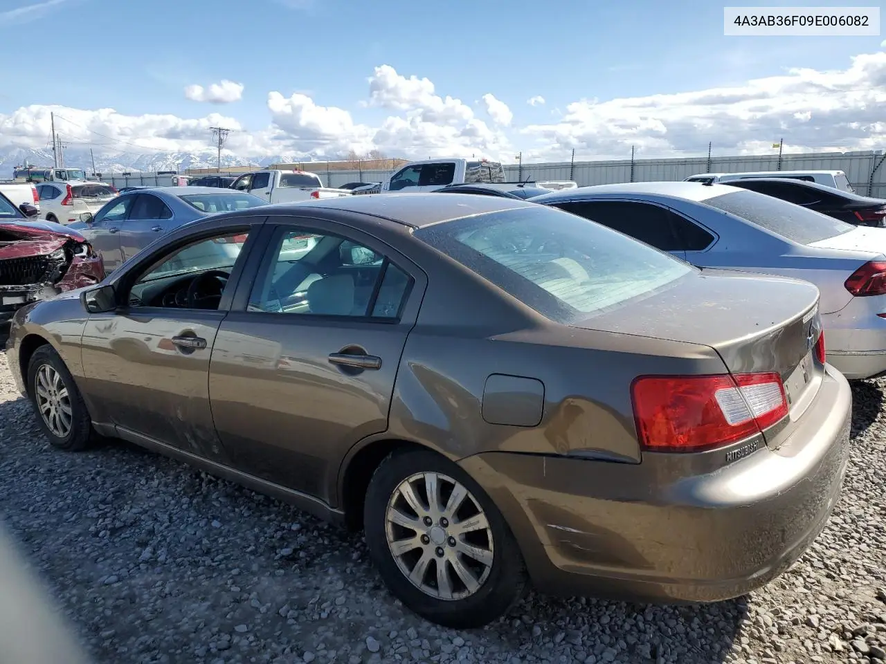 2009 Mitsubishi Galant Es VIN: 4A3AB36F09E006082 Lot: 47066095